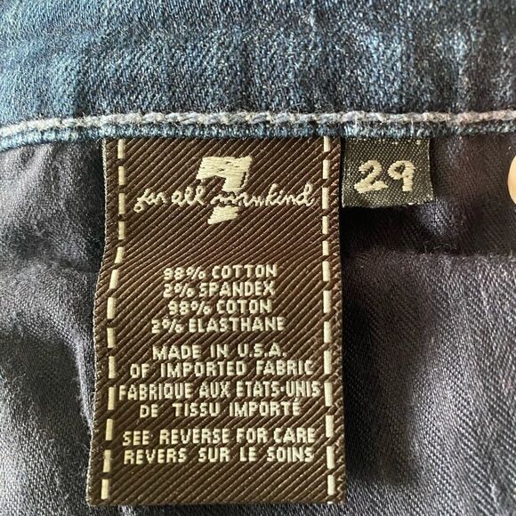 7 For All Mankind Bootcut Jeans size 29 - Picture 7 of 8